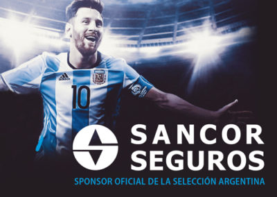 SANCOR SEGUROS Sponsor Oficial Rusia 2018.